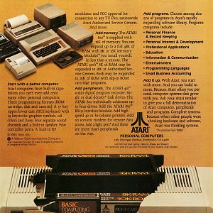 Atari Personal Computer Systems Grow With You